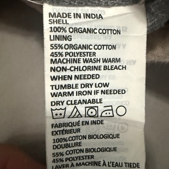 Prana Plaid Flannel Shirt Jacket Womens Size Medium Snap Button Organic‎ Cotton - Picture 9 of 9